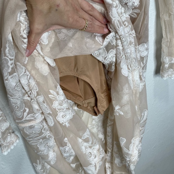 For Love And Lemons Temecula Dress In Ivory XS NWT - Picture 9 of 13